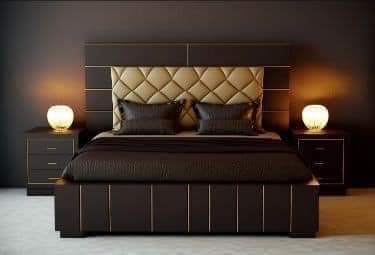Modern Wooden Bed